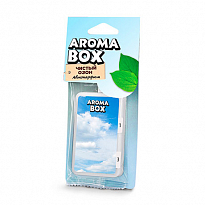 Ароматизатор подвесной B-15 "Чистый озон"серии "AROMA BOX" 36шт\кор